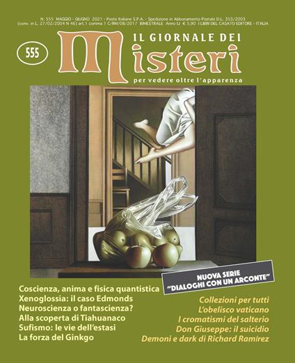 Il giornale dei misteri (2021). Vol. 555 - copertina