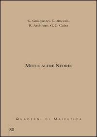 Miti e altre storie - copertina