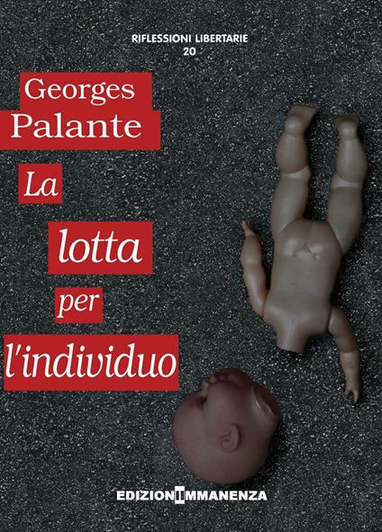 La lotta per l'individuo - Georges Palante - copertina