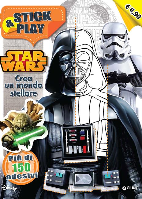 Star Wars. Crea un mondo stellare. Stick and play - copertina