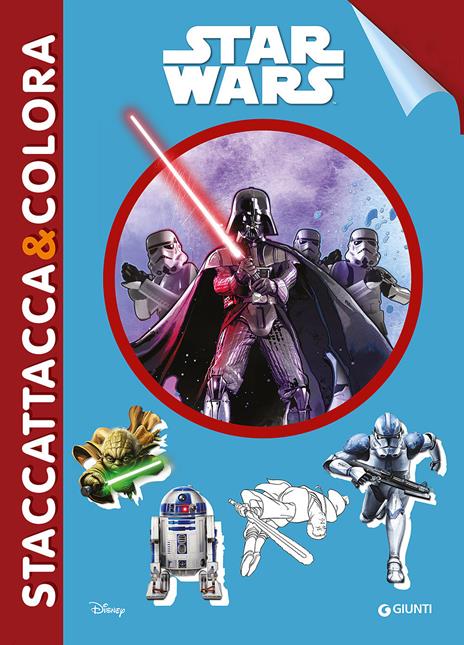 Star Wars. Staccattacca & colora - copertina