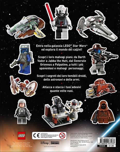 Tutto sui cattivi. Star Wars. Lego. Con adesivi. Ediz. illustrata - 2