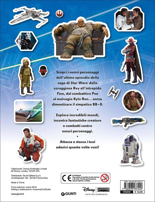 Il risveglio della forza. Star Wars. Con adesivi. Ediz. illustrata - 2