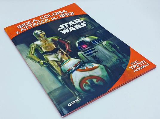Star Wars. Gioca, colora e attacca gli eroi. Con adesivi - 3