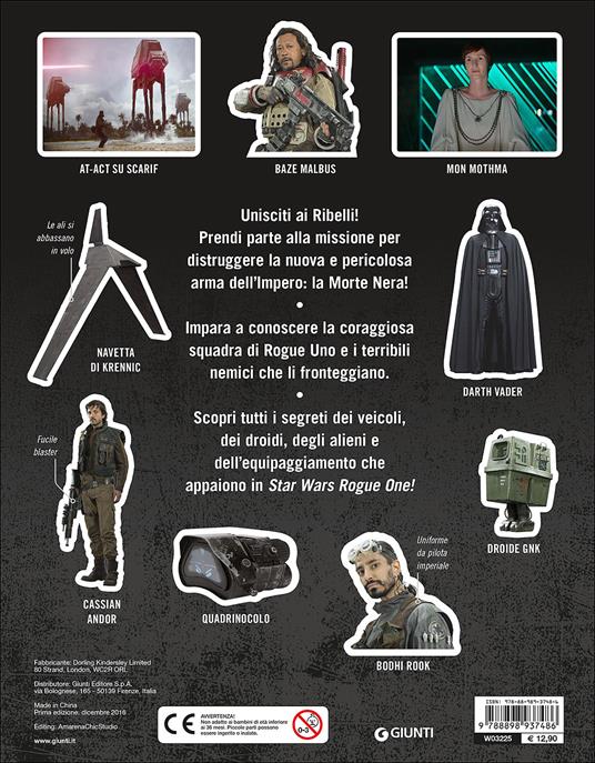 Star Wars. Rogue One. Con adesivi - 2