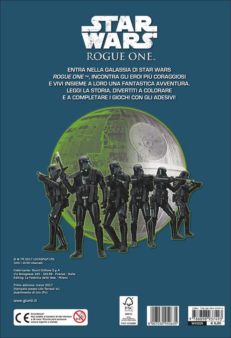 Rogue One. Star Wars. Colora e attacca gli eroi. Con adesivi. Ediz. illustrata - 2
