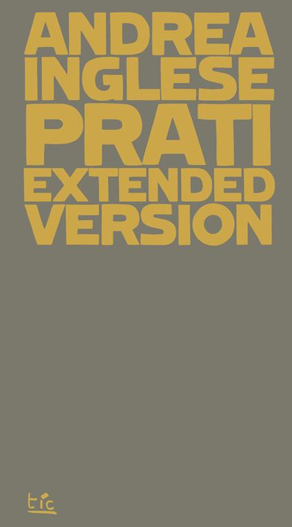 Prati (Extended Version) - Andrea Inglese - copertina
