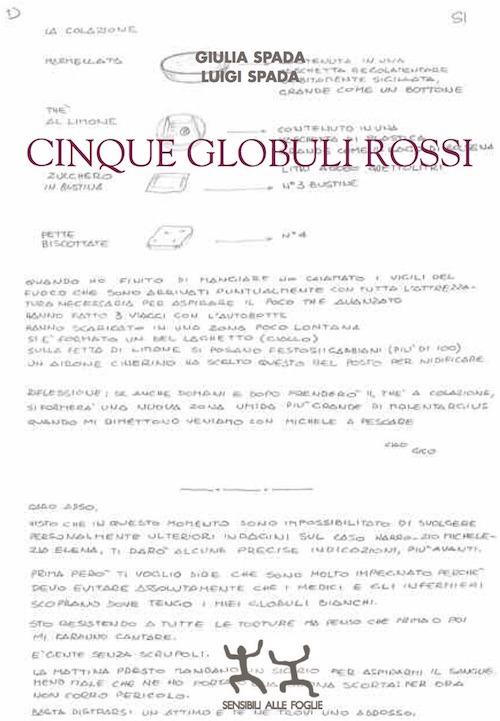 Cinque globuli rossi - Giulia Spada,Luigi Spada - copertina