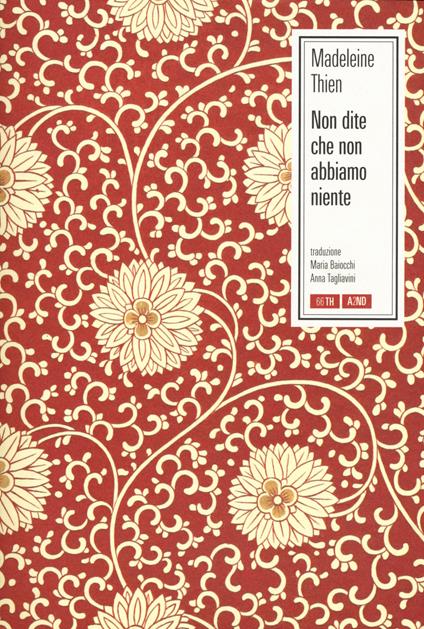 Non dite che non abbiamo niente - Madeleine Thien - copertina