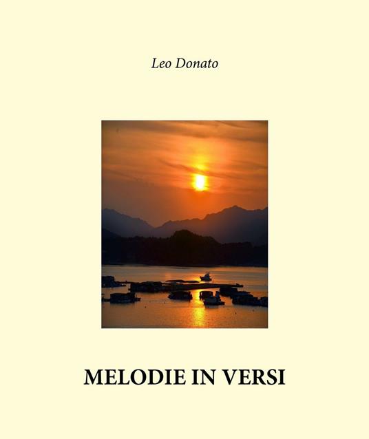 Melodie in versi - Leo Donato - copertina