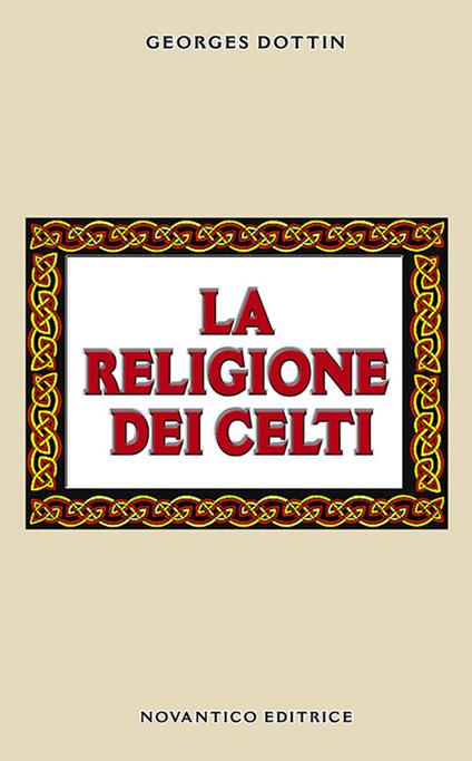 La religione dei celti - Georges Dottin - copertina
