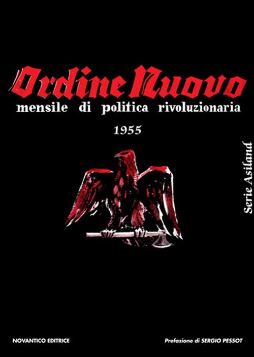 Ordine Nuovo. Mensile di politica rivoluzionaria 1955 - copertina