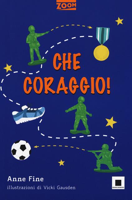 Che coraggio! Ediz. ad alta leggibilità - Anne Fine - copertina
