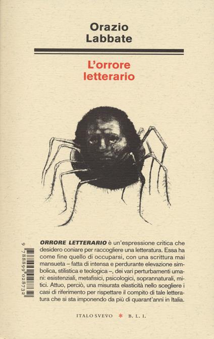 L'orrore letterario - Orazio Labbate - copertina