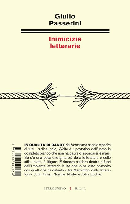 Inimicizie letterarie - Giulio Passerini - copertina