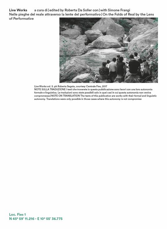 Live Works. Nelle pieghe del reale attraverso la lente del performativo?-On the folds of real by the lens of performative - copertina