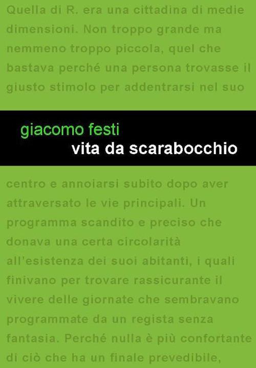 Vita da scarabocchio - Giacomo Festi - copertina
