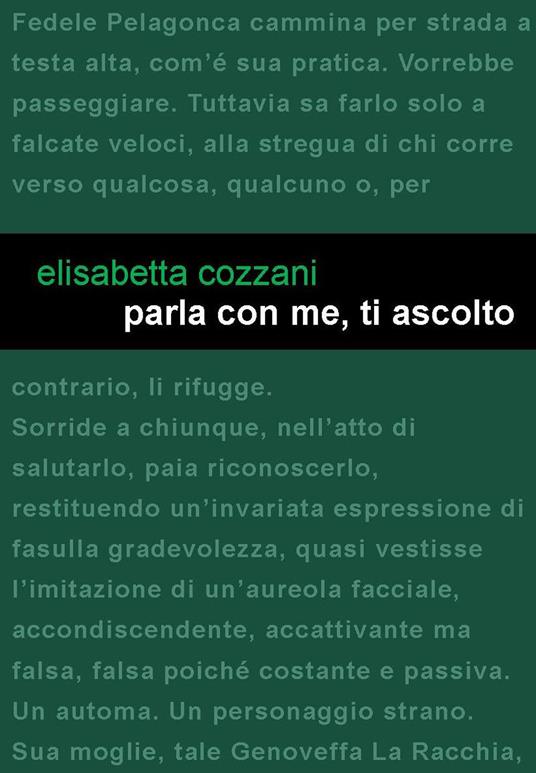 Parla con me, ti ascolto - Elisabetta Cozzani - copertina