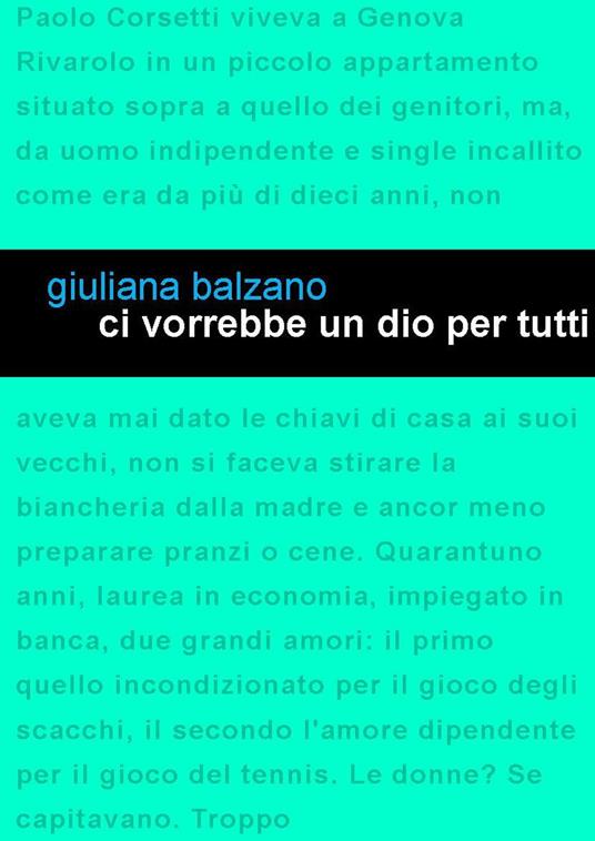 Ci vorrebbe un Dio per tutti. La forza di un sorriso - Giuliana Balzano - copertina