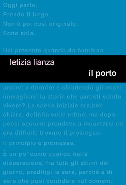 Il porto - Letizia Lianza - copertina