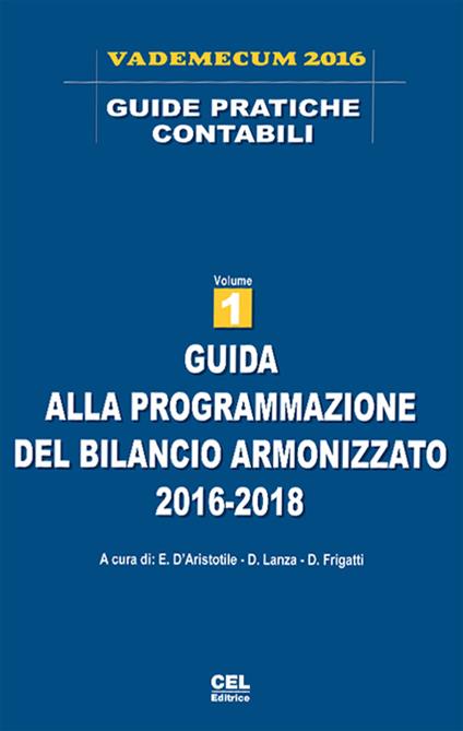 Guida alla programmazione del bilancio armonizzato 2016-2018 - copertina