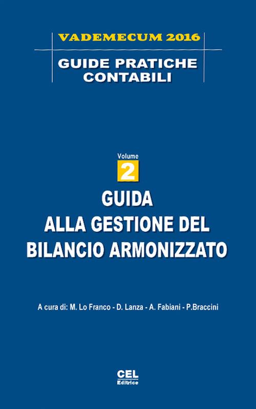 Guida alla gestione del bilancio armonizzato - copertina