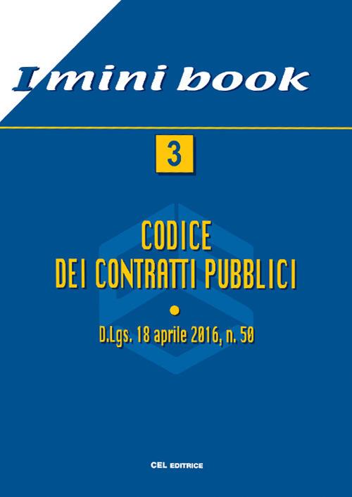 Codice dei contratti pubblici - copertina