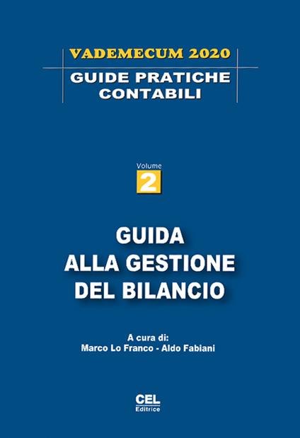 Guida alla gestione del bilancio. Vademecum 2020 - copertina