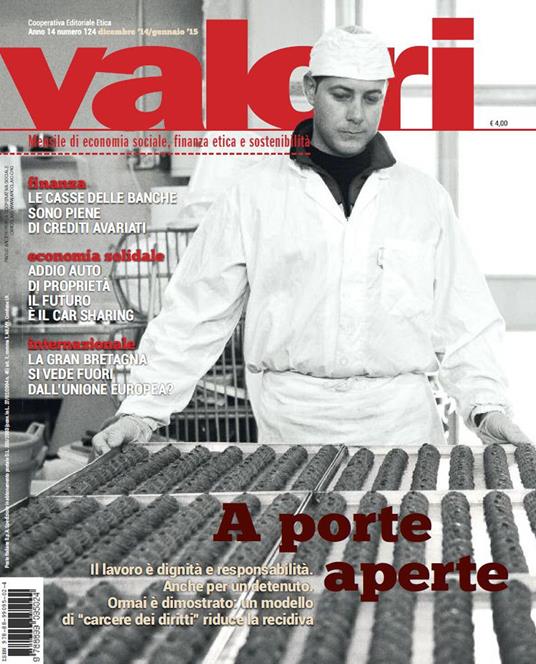 Valori. Vol. 124: A porte aperte - copertina