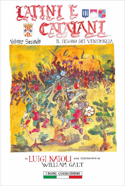 Latini e catalani. Vol. 2: Il tesoro dei ventimiglia - Luigi Natoli - copertina