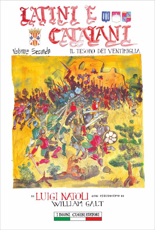 Latini e catalani. Vol. 2: Il tesoro dei ventimiglia - Luigi Natoli - copertina