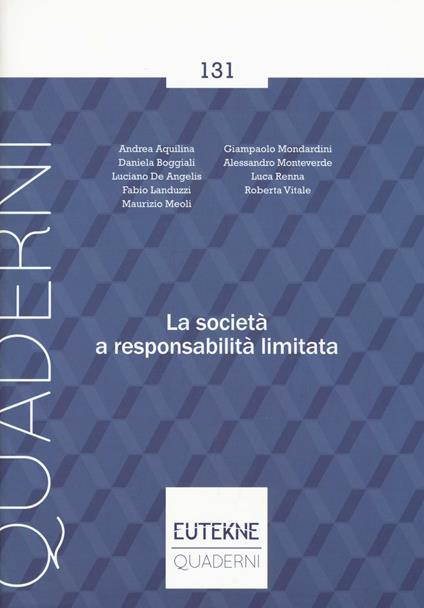 La società a responsabilità limitata - copertina