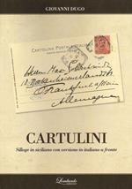 Cartulini. Silloge in siciliano con versioni in italiano a fronte