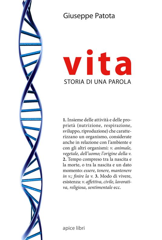 Vita. Storia di una parola - Giuseppe Patota - copertina