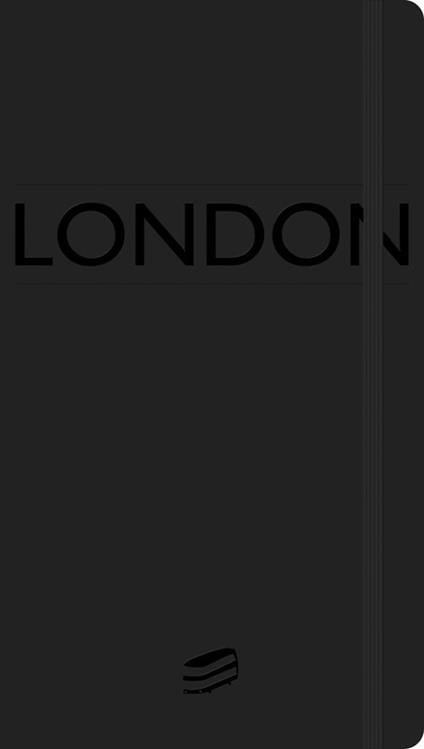 London. Notebook. Black cover. Ediz. italiana e inglese - Carlo Irek - copertina
