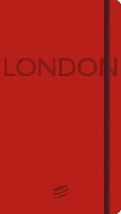 London. Notebook. Red cover. Ediz. italiana e inglese - Carlo Irek - copertina
