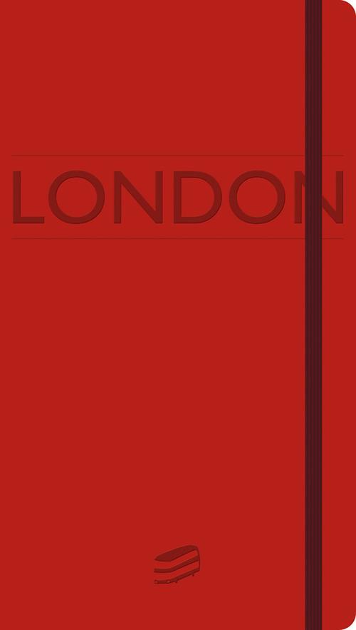 London. Notebook. Red cover. Ediz. italiana e inglese - Carlo Irek - copertina