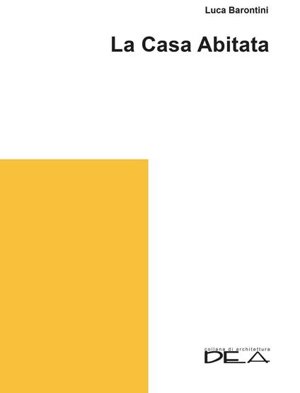 La casa abitata - Luca Barontini - copertina