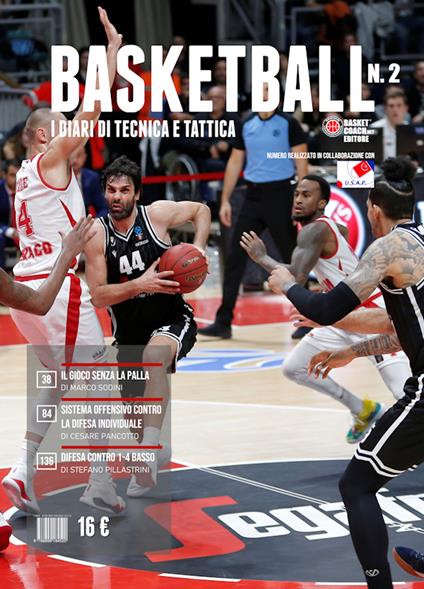 Basketball. I diari di tecnica e tattica. Vol. 2 - copertina