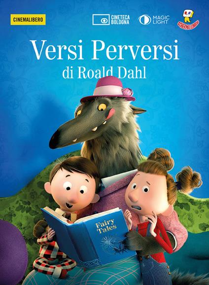 Versi perversi di Roald Dahl. DVD. Con Libro - copertina