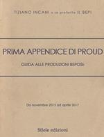 Prima appendice di Proud. Guida alle produzioni Bepose