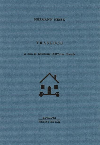 Trasloco - Hermann Hesse - copertina