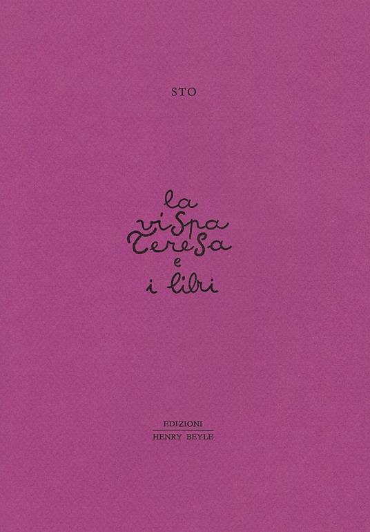 La vispa Teresa e i libri - Sto - copertina