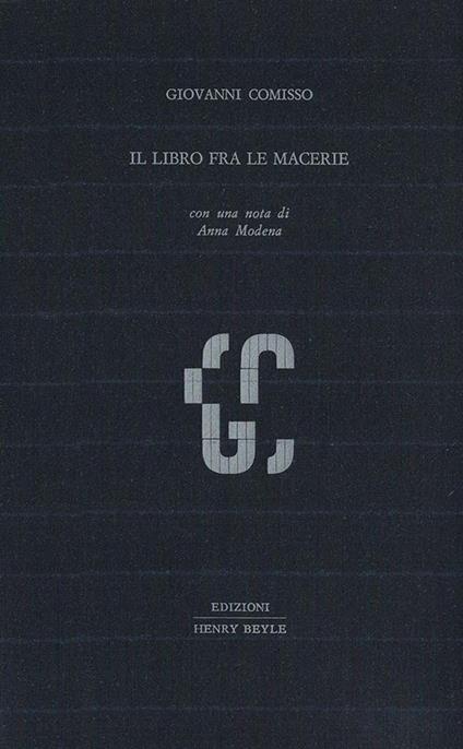 Il libro fra le macerie - Giovanni Comisso - copertina