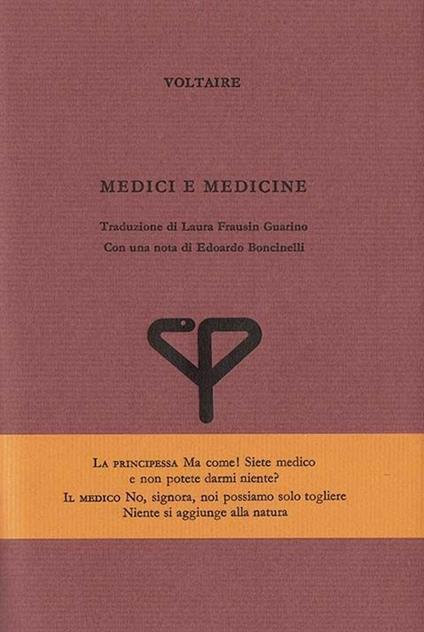 Medici e medicine - Voltaire - copertina