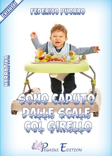 Sono caduto dalle scale col girello - Federico Puorro - copertina