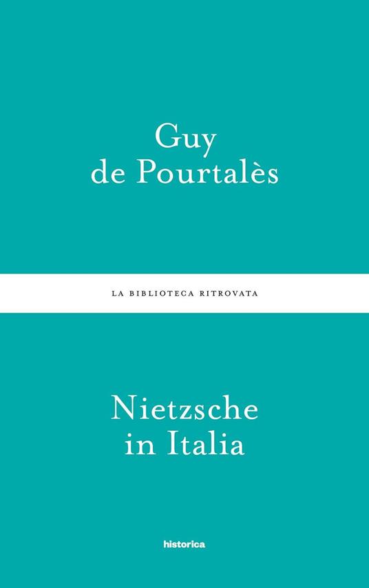 Nietzsche in Italia - Guy De Pourtalès - copertina