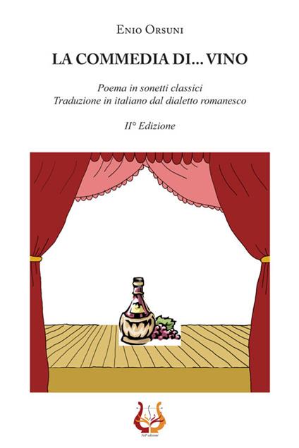 La commedia Di... vino - Enio Orsuni - copertina