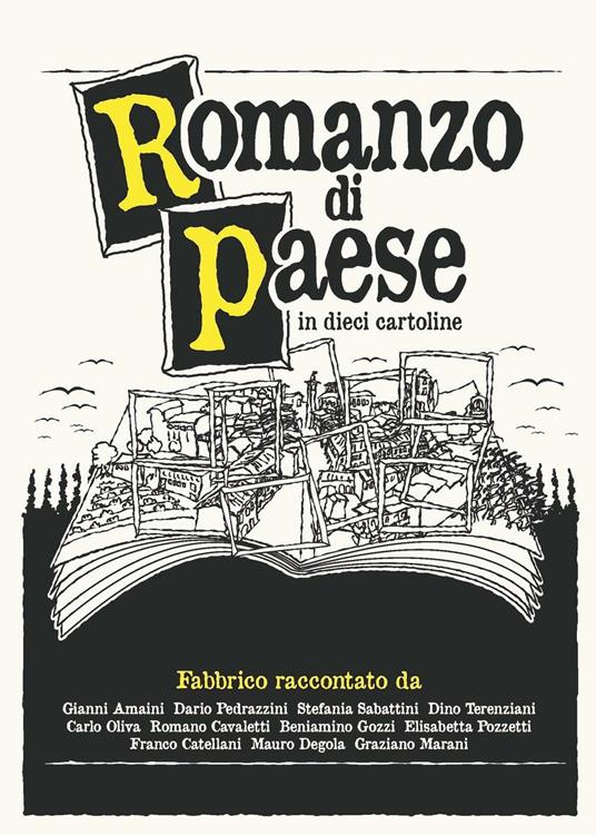 Romanzo di paese. In dieci cartoline - copertina