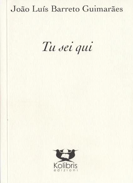 Tu sei qui. Ediz. italiana e portoghese - Joao Luis Barreto Guimaraes - copertina